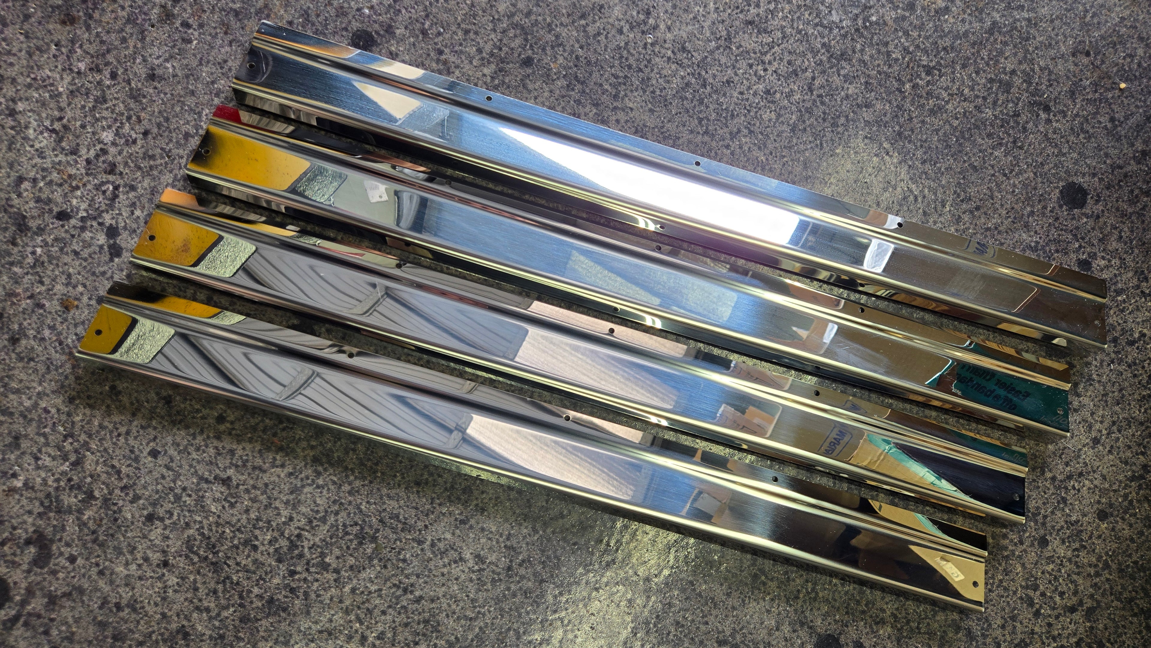 61-69 Lincoln Continental Door Sills
