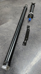 61-69 Coyote Swap Custom 2 piece driveshaft with Carrier Bearing Support Bracket