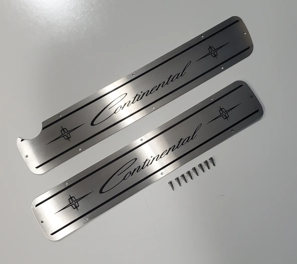 Brushed Stainless Steel Engine Coyote Valve Cover Badges