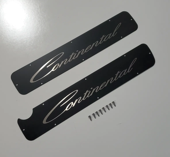 Brushed Stainless Steel Engine Coyote Valve Cover Badges