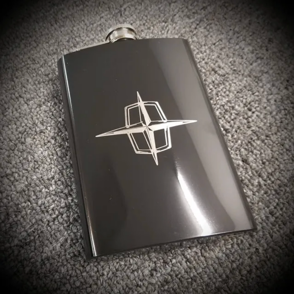 Laser Engraved Stainless Steel Flask