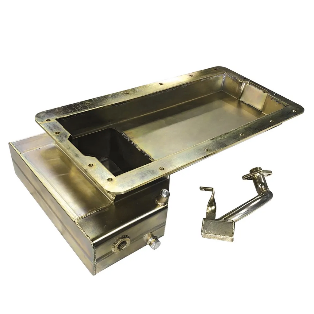Lincoln / Coyote Swap - Oil Pan, Oil Pickup and Dipstick