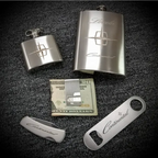 Stainless Steel Laser Engraved Bottle Opener
