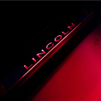 Stainless Steel LED Backlit Lincoln Continental Door Sill Set