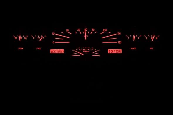 1961- 63 Lincoln Continental From Dakota Digital VHX