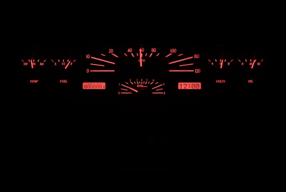 1966- 69 Lincoln Continental From Dakota Digital VHX