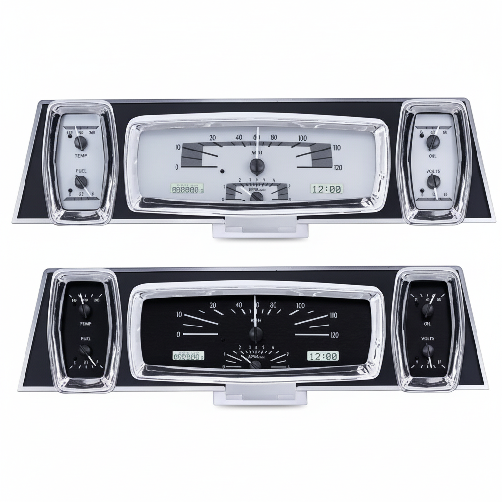 Professional studio version of Lincoln Continental dashboard