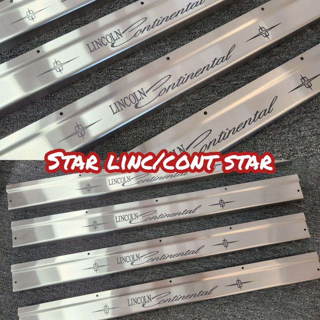 61-69 Lincoln Continental Door Sills