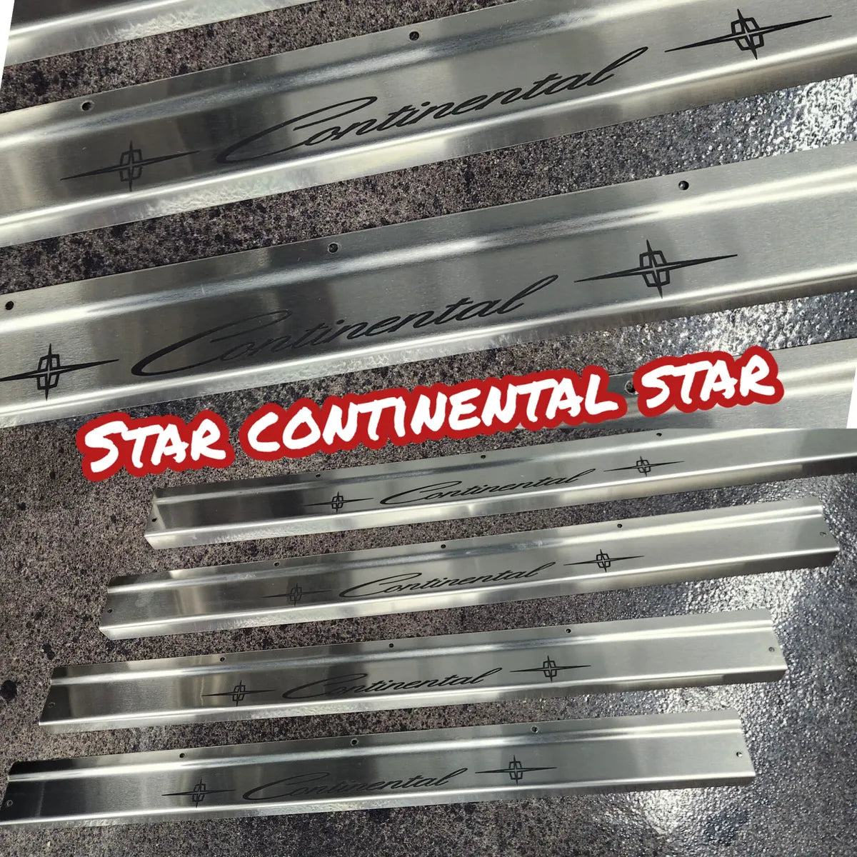 61-69 Lincoln Continental Door Sills